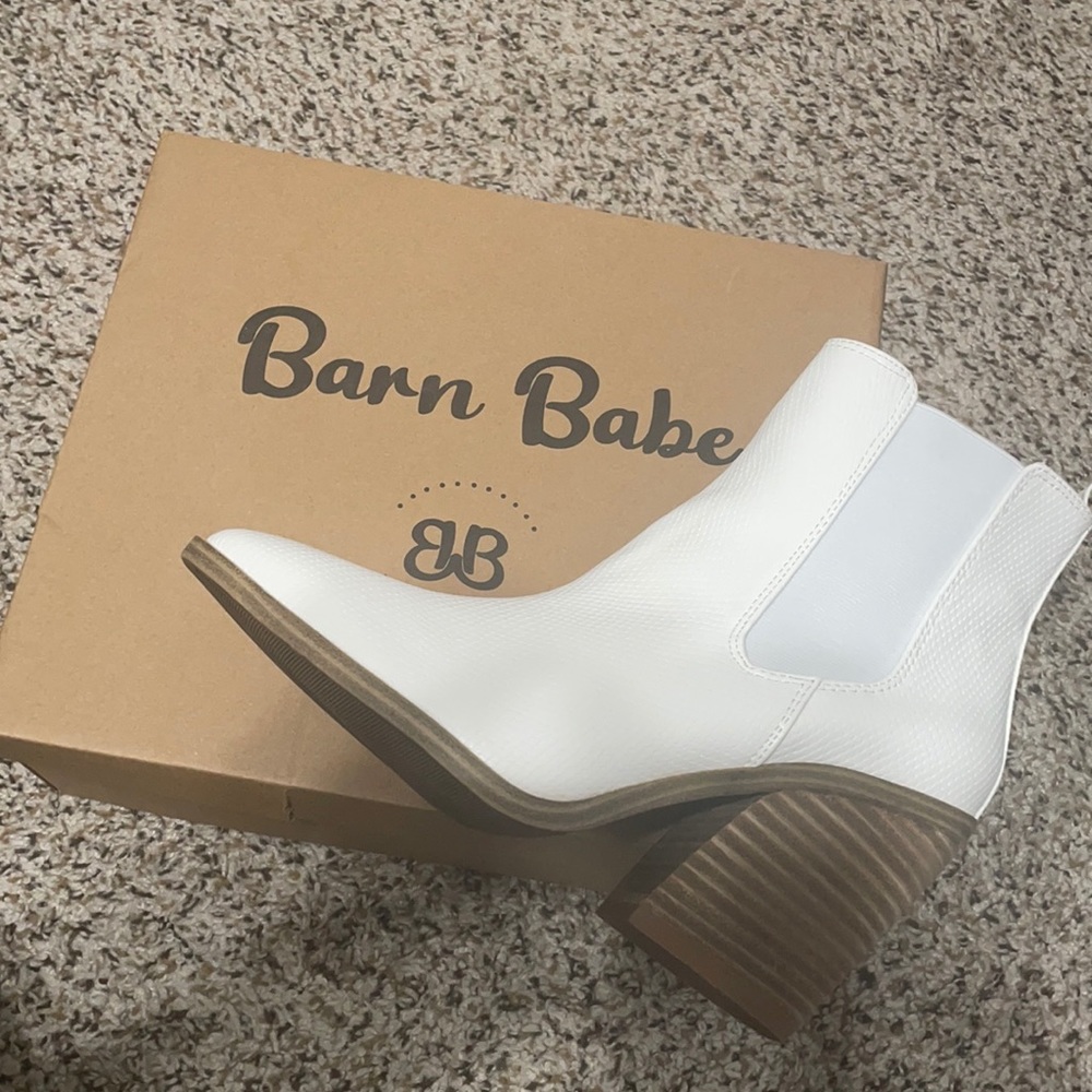 White Booties